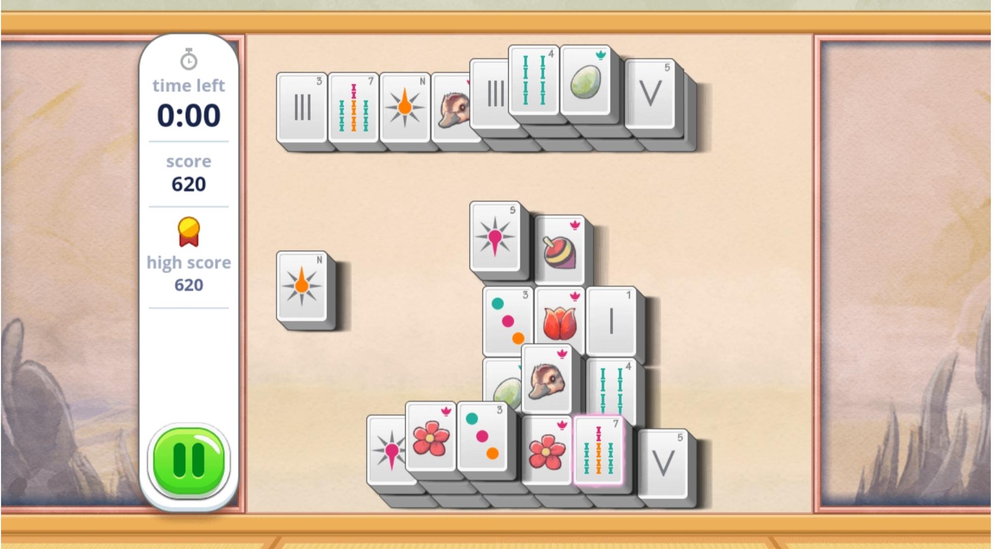 Duck Pond Mahjong Game Screenshot