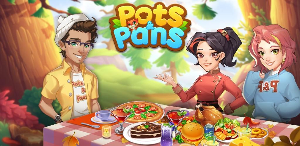Pots & Pans - Merge Cooking! screenshot