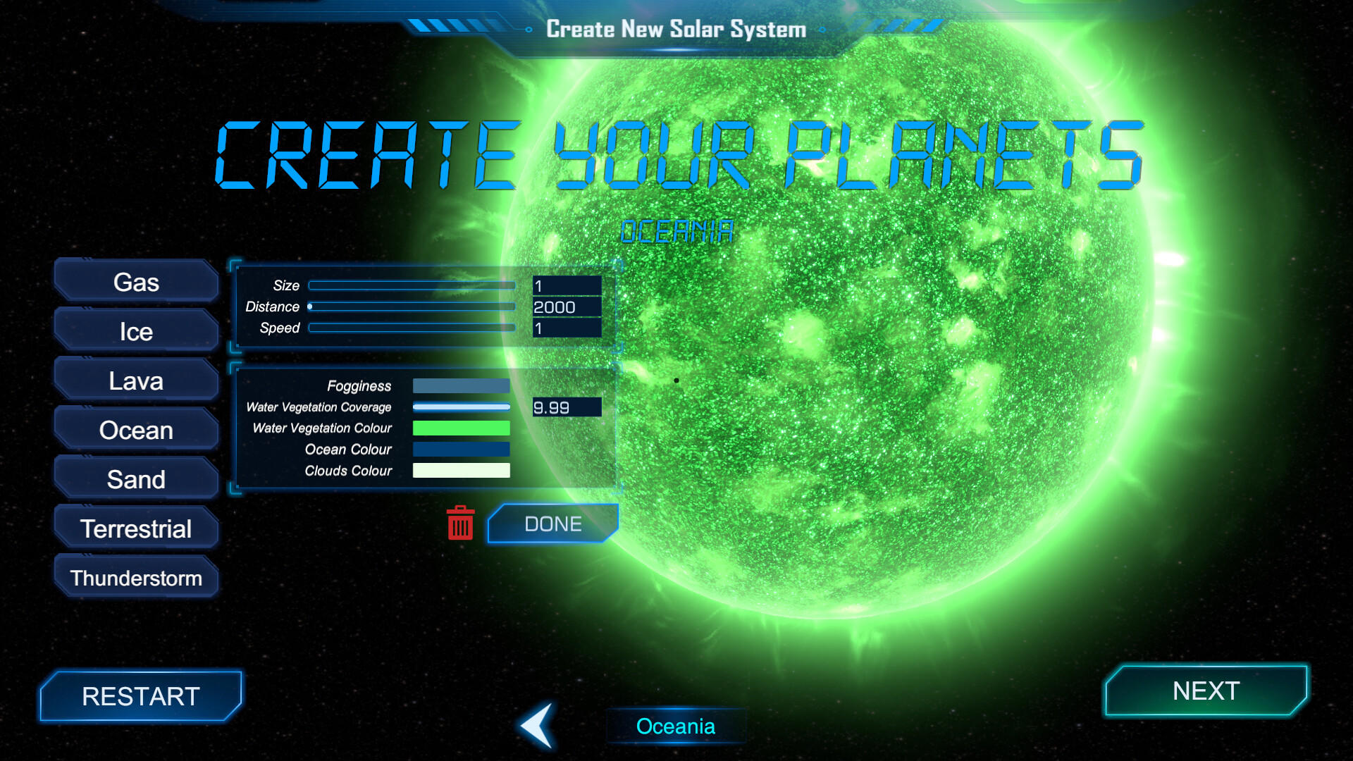 Solar Systems For Kids 게임 스크린 샷