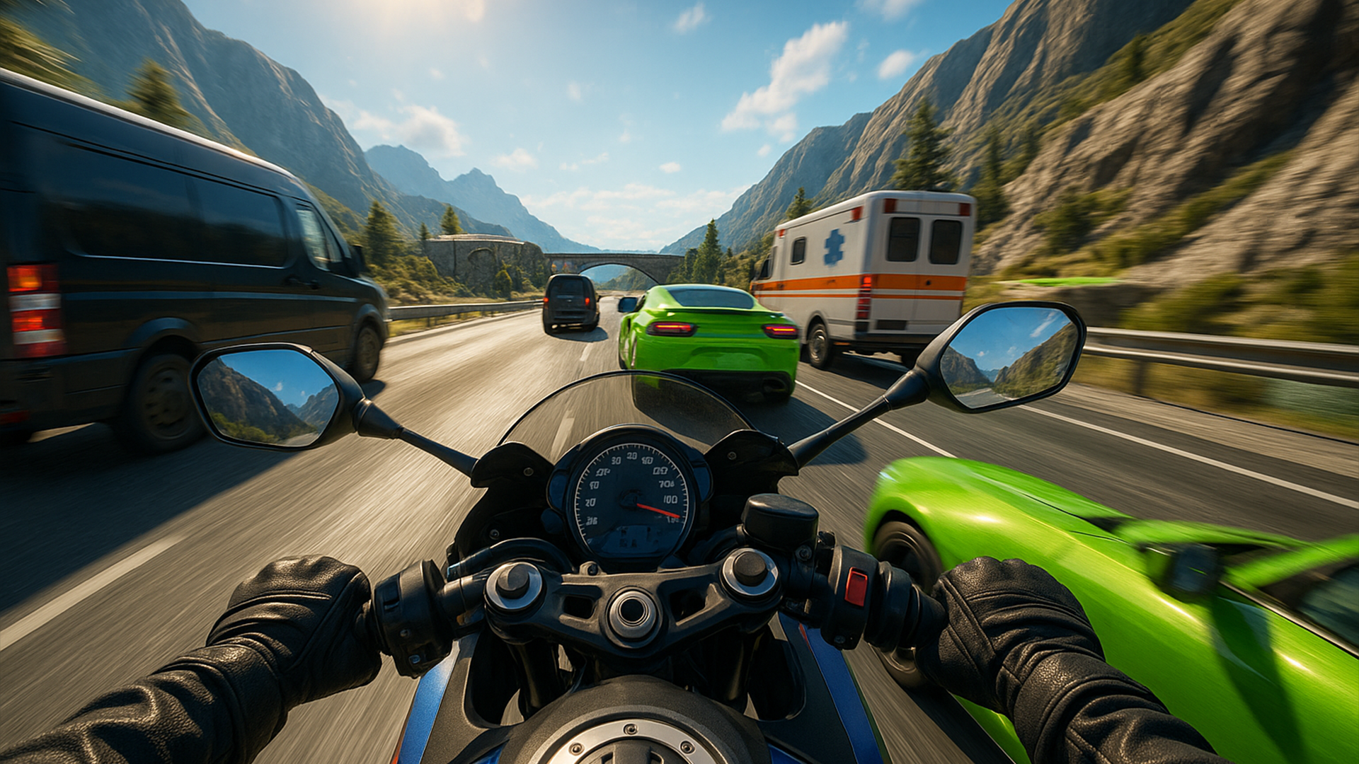Bike Rider - Bike Racing Game Game Screenshot