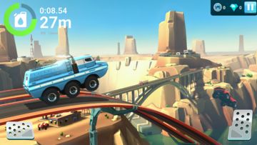 Cuplikan Layar Game MMX Hill Dash 2 – Offroad Truck, Car & Bike Racing
