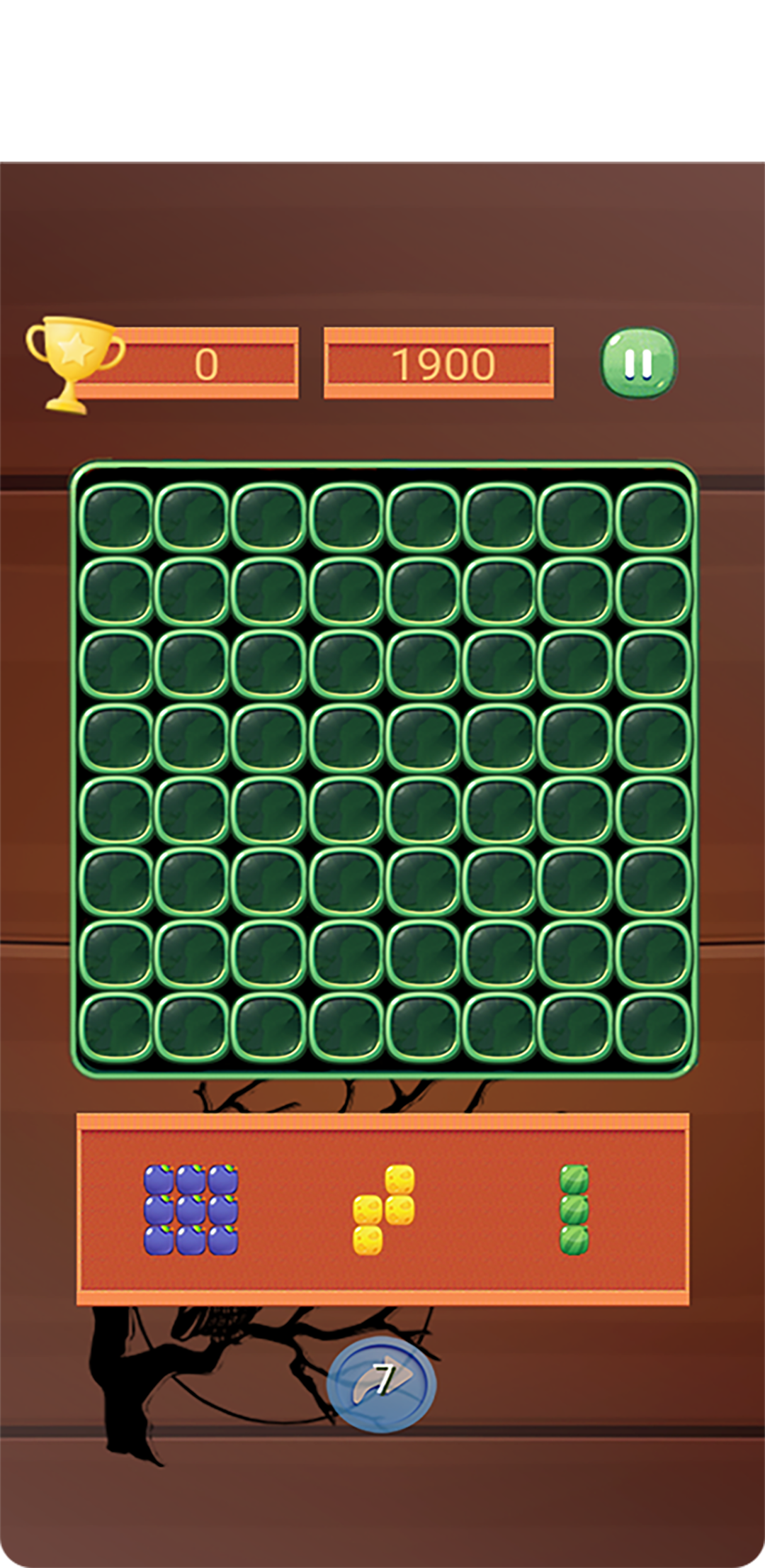 Fruit Puzzle : The Owl Game Screenshot