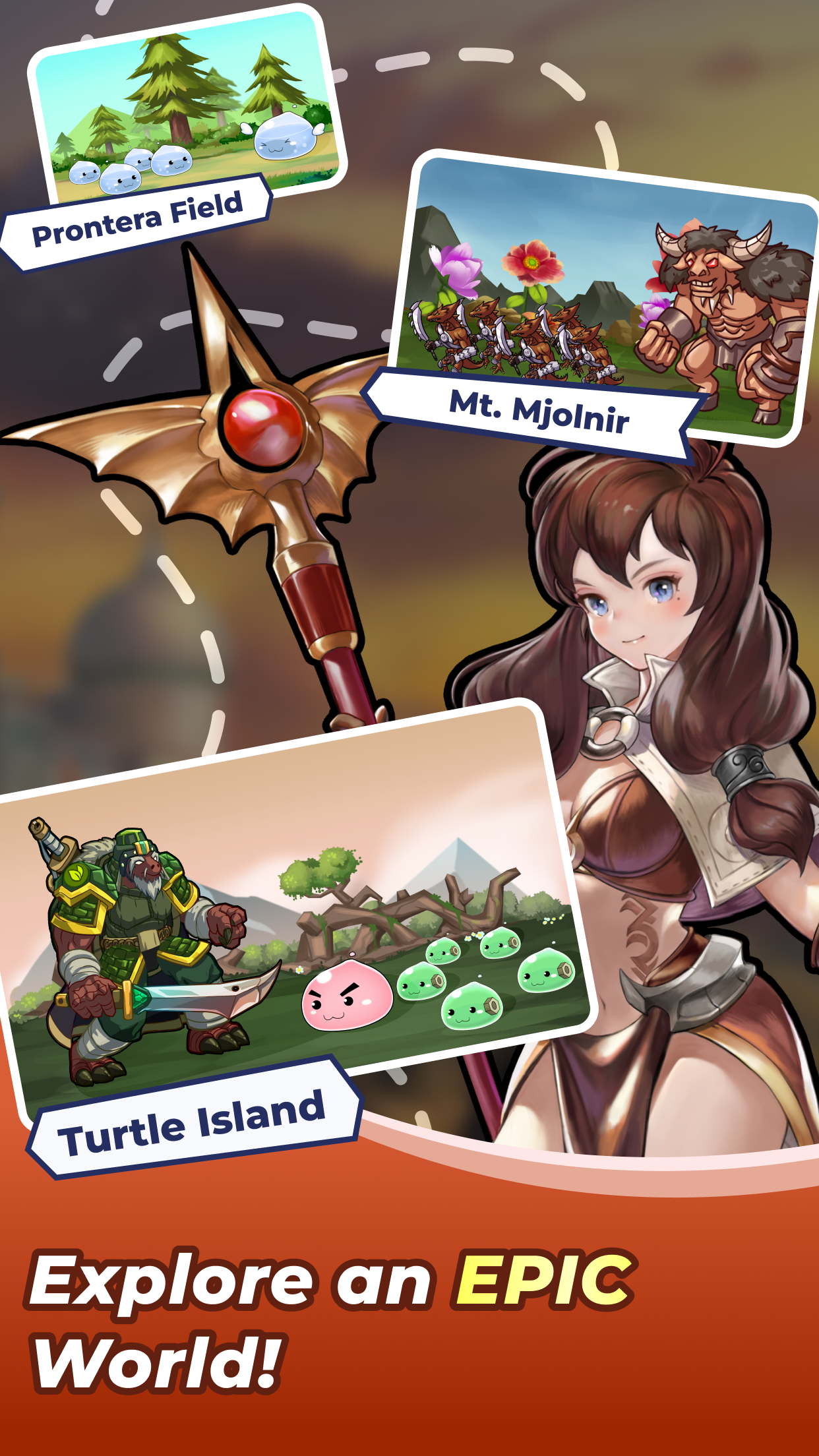 Midgard Heroes: Ragnarok Idle Game Screenshot