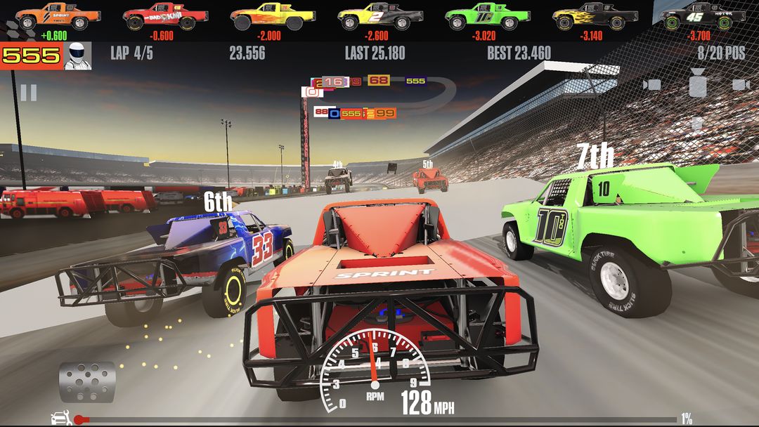 Stock Car Racing ภาพหน้าจอเกม