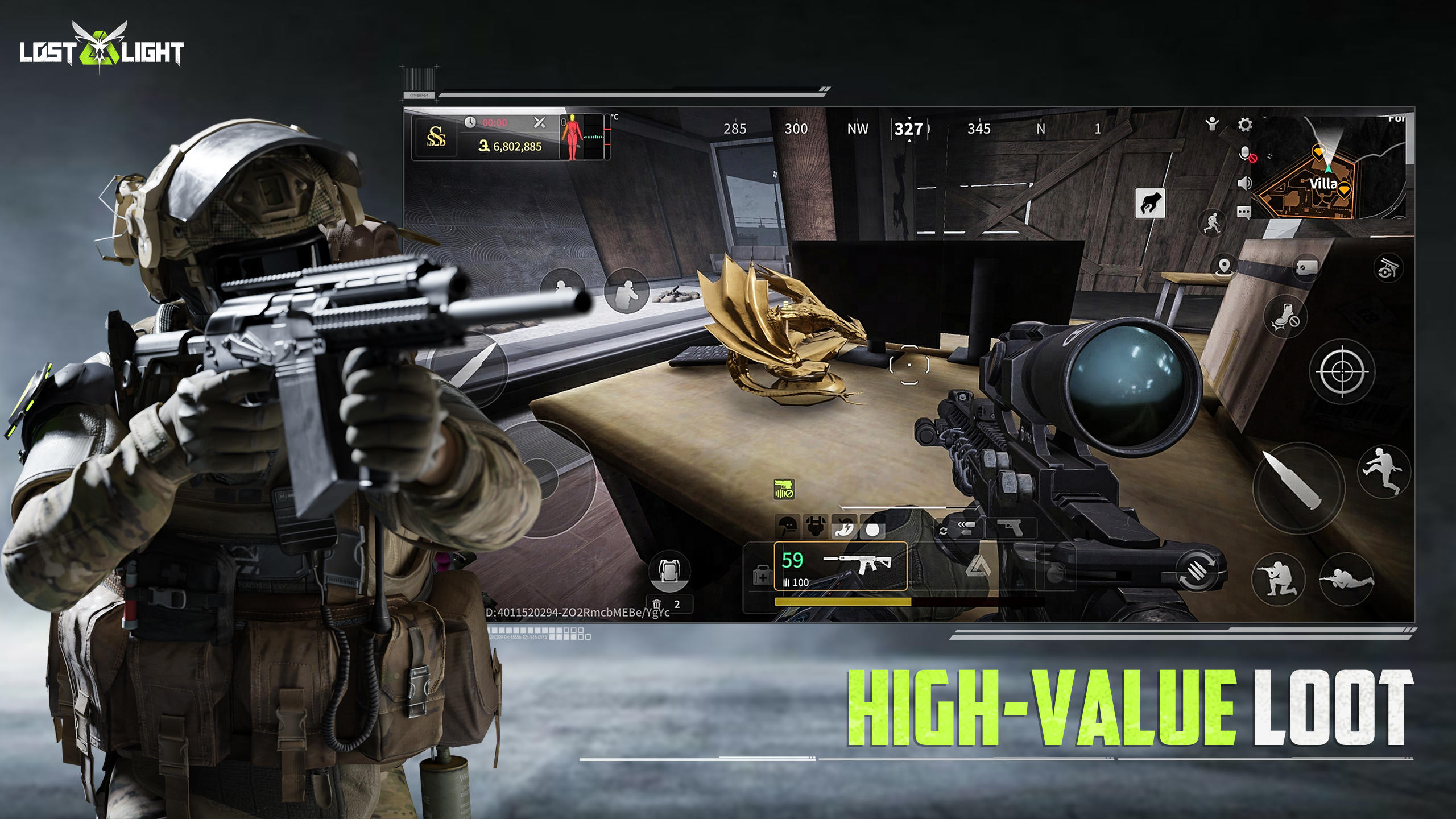 Lost Light: Weapon Skin Treat Game Screenshot