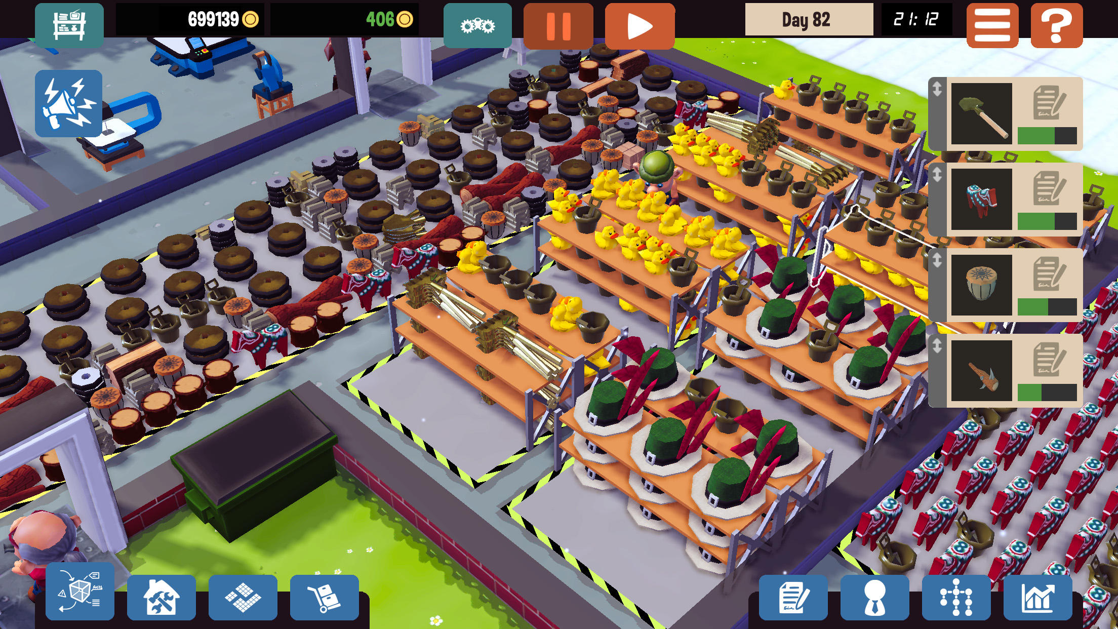 Little Big Workshop Game Screenshot