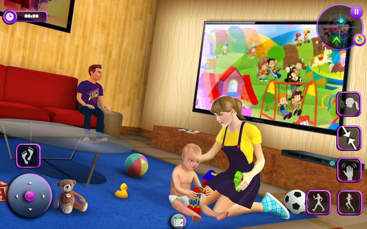 Captura de Tela do Jogo Nanny - Best Babysitter Game