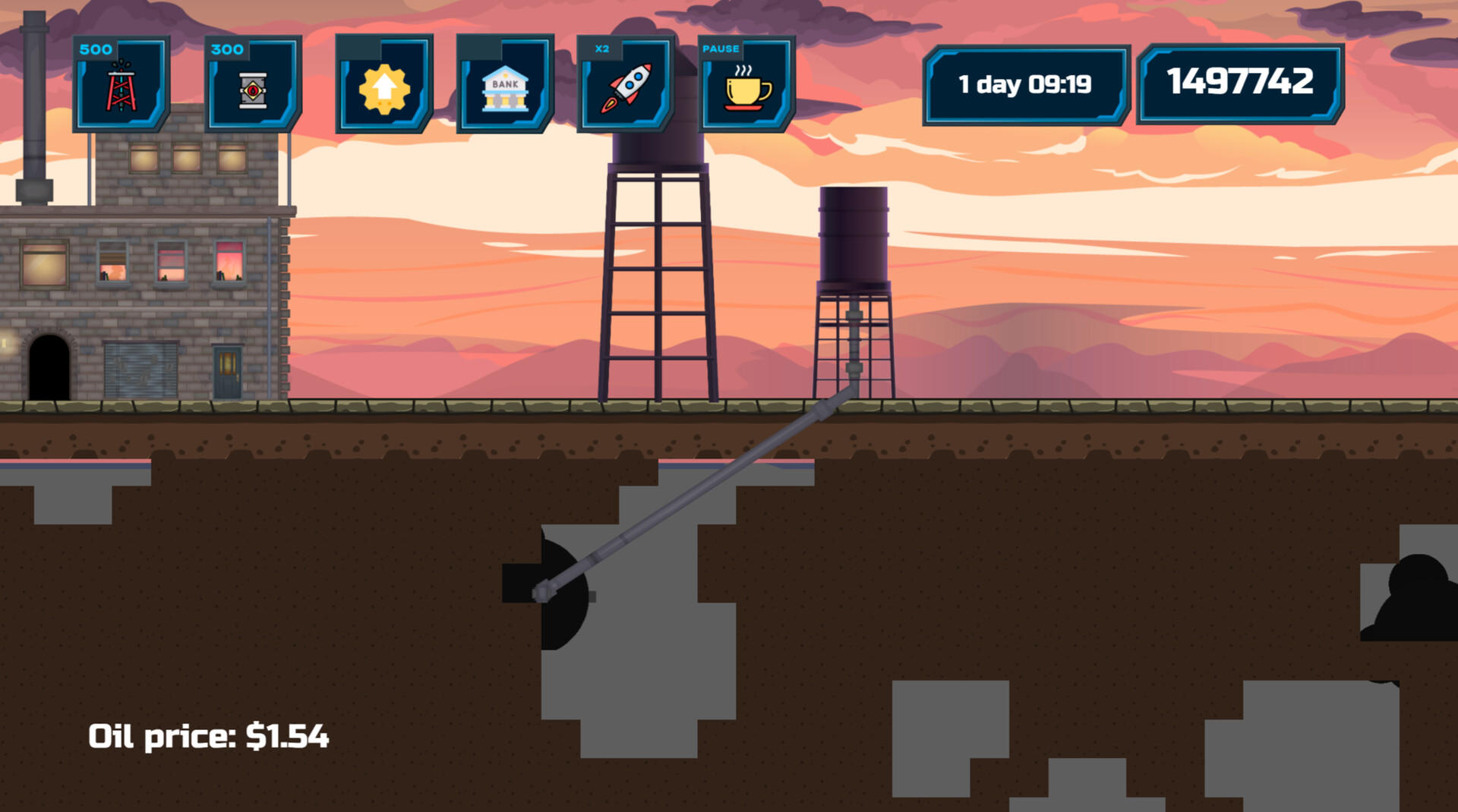 Oil Coin screenshot game