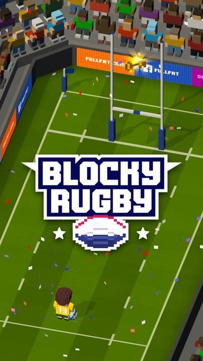 Скриншот игры Blocky Rugby