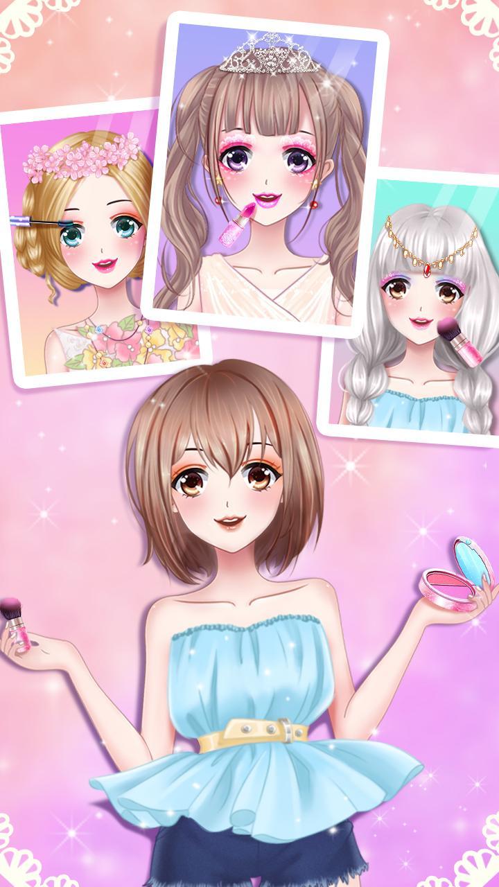 Jogo de maquiagem e vestir anime versão móvel andróide iOS apk baixar  gratuitamente-TapTap