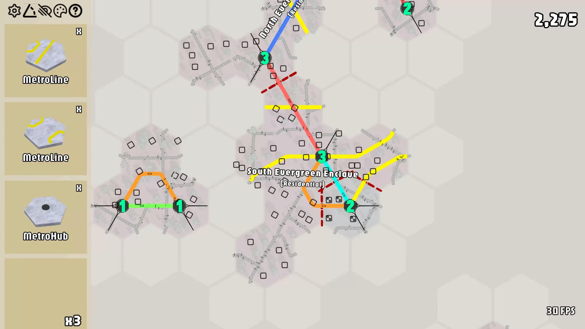 Screenshot of Trams, Trains & Monorails