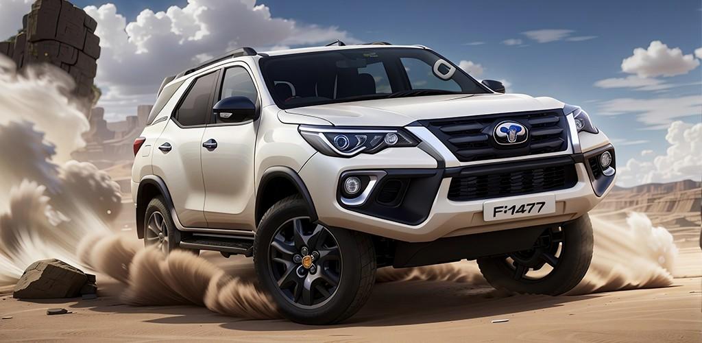 Banner of Fortuner Car Game Driving 4x4 