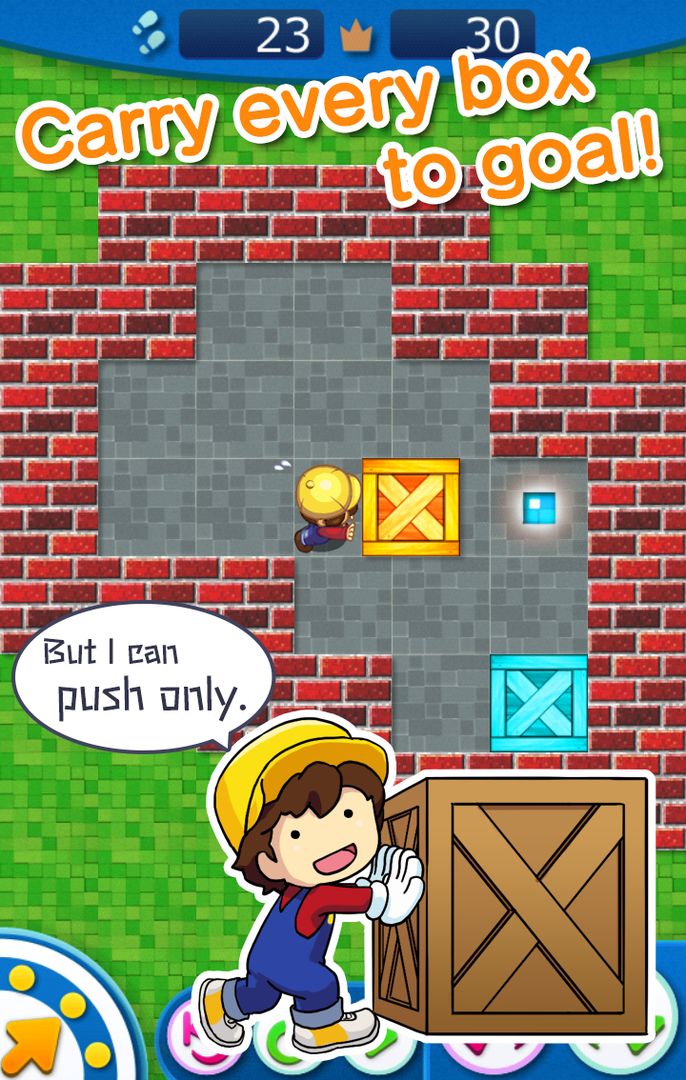 Sokoban Touch screenshot game