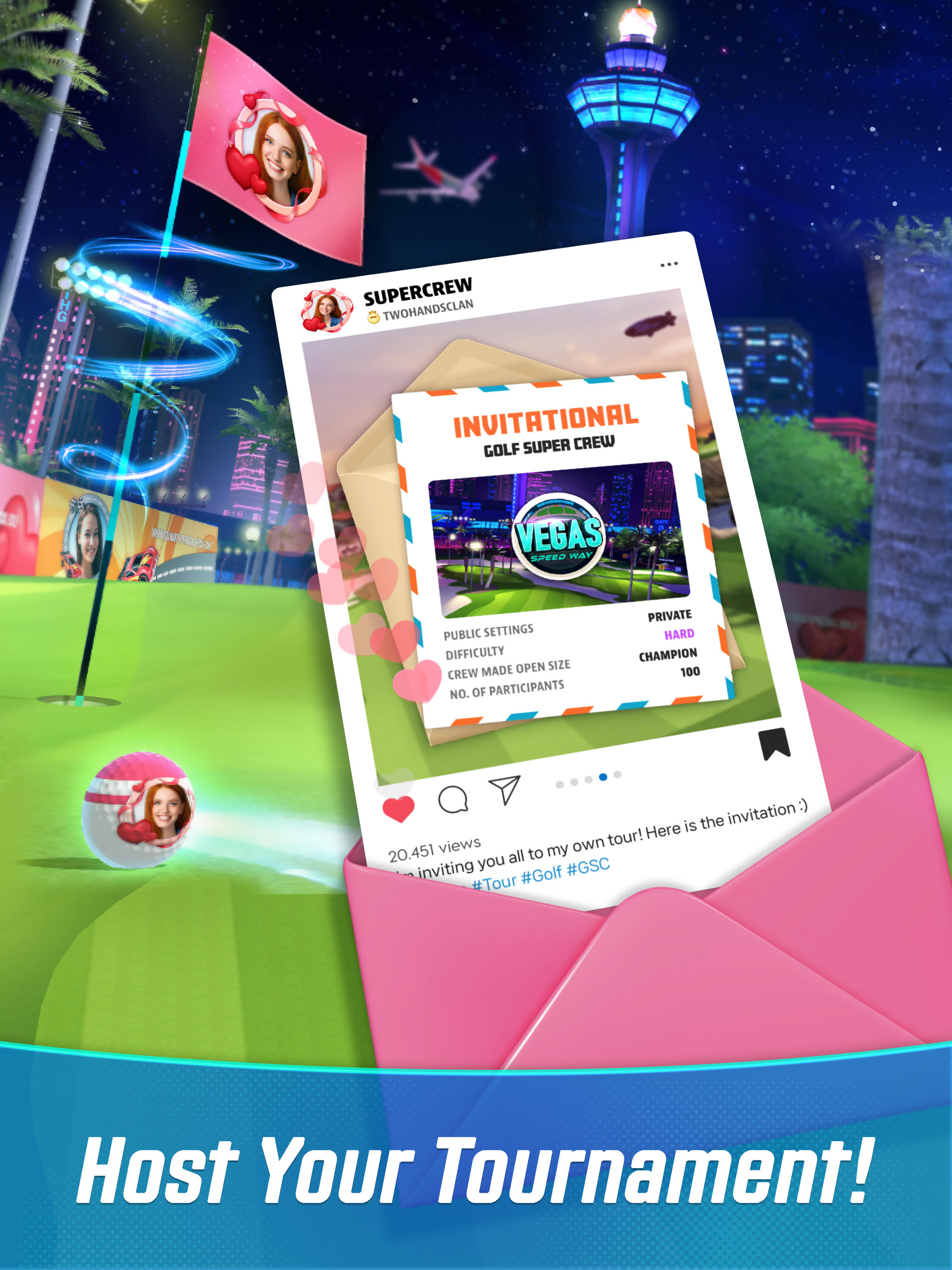 Golf Super Crew - Golf Game Game Screenshot