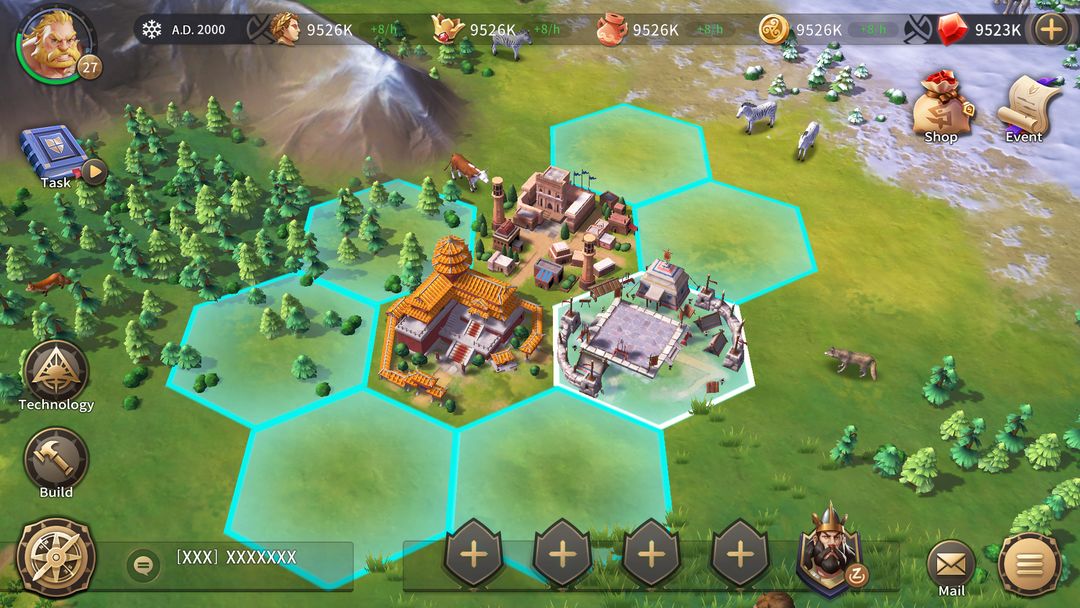 Screenshot of Age of Conquerors