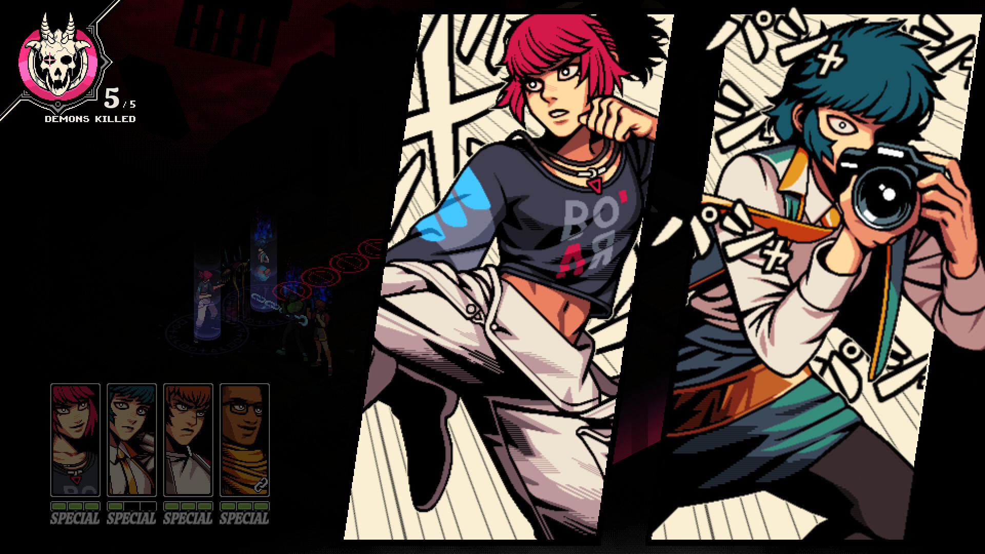 Cuplikan Layar Game Demonschool