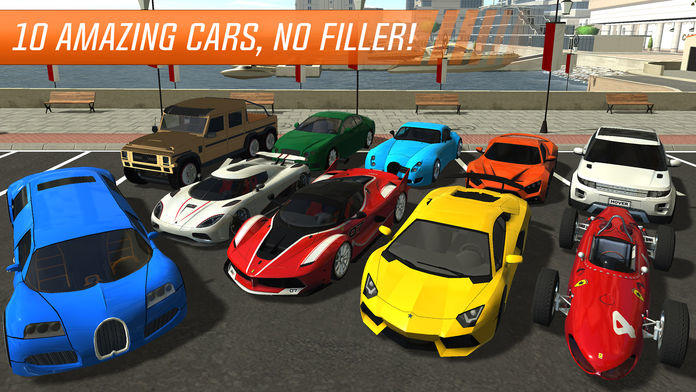 Sports Car Test Driver: Monaco Trials Game Screenshot