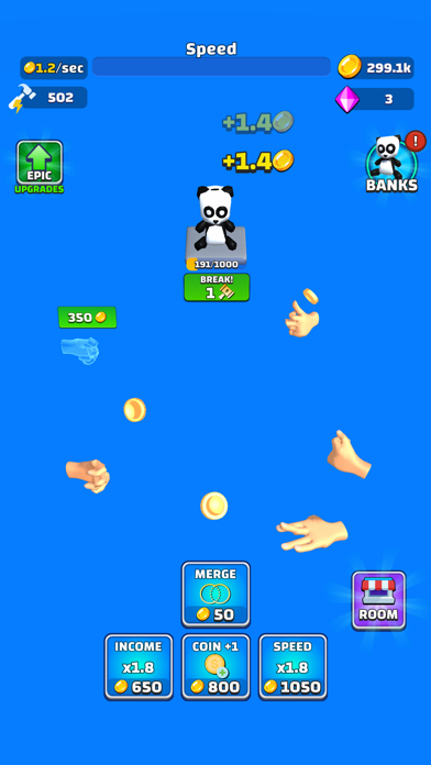 Coin Flip Life ゲームのスクリーンショット