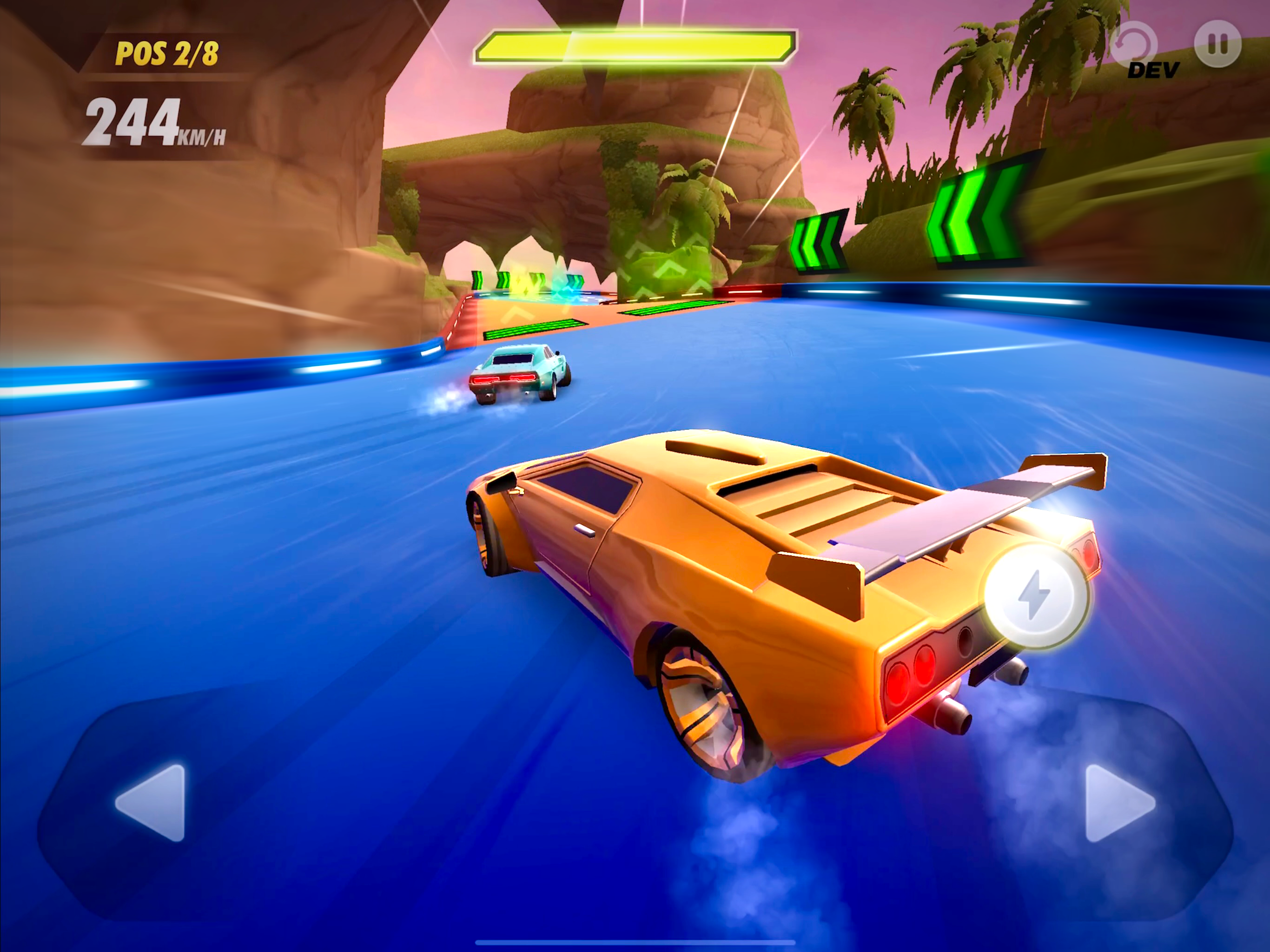 Screenshot of Nitro Wheels 3D Drifting Game
