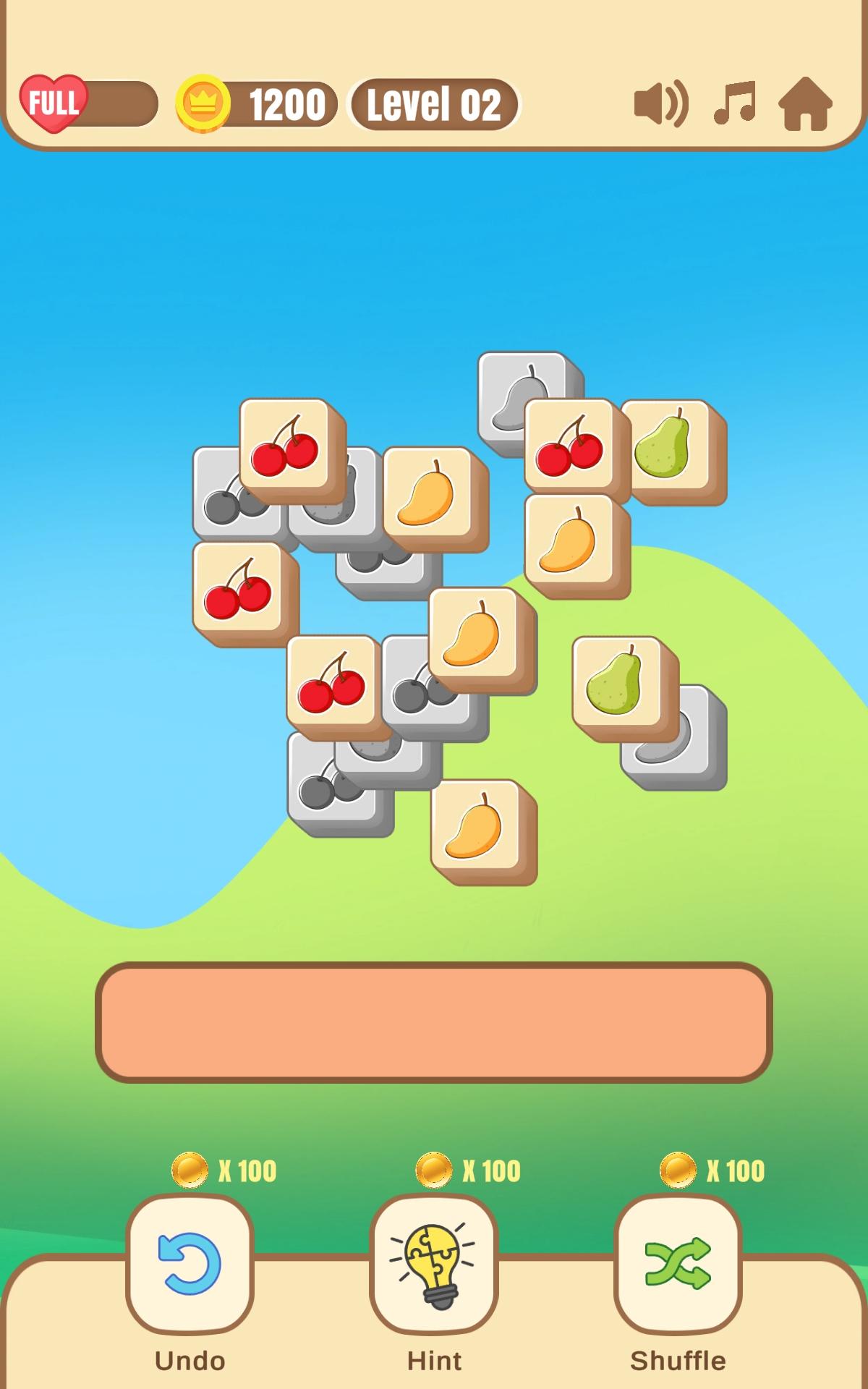 Screenshot of 3 Tiles Master: Mahjong Blocks