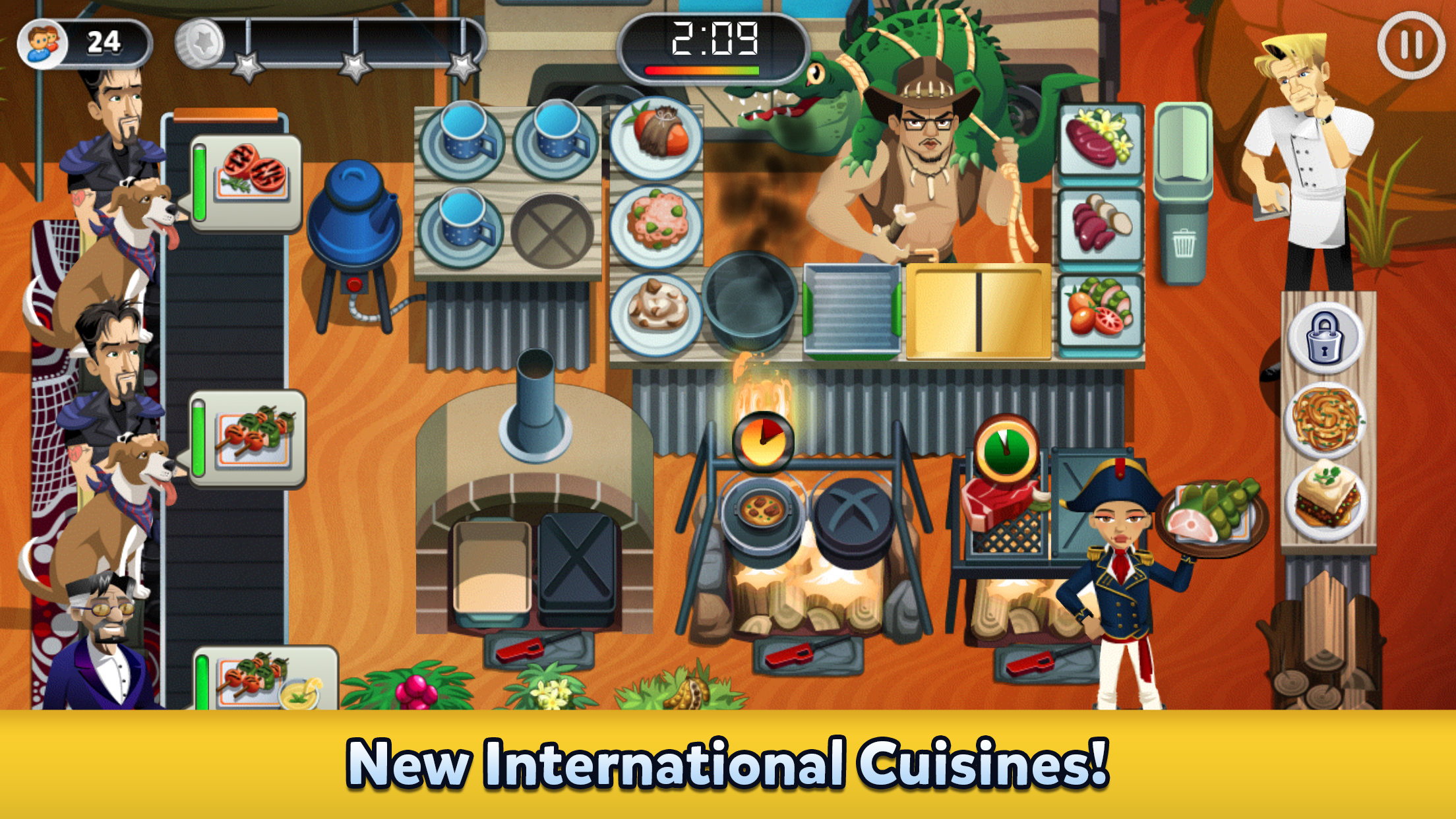Скриншот игры RESTAURANT DASH: GORDON RAMSAY