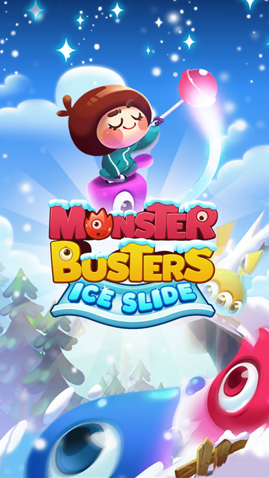 Monster Busters: Ice Slide Game Screenshot
