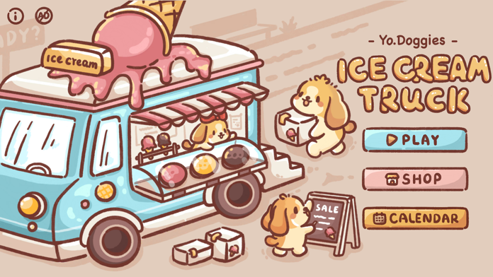 Screenshot of Ice Cream Truck - Yo.Doggies
