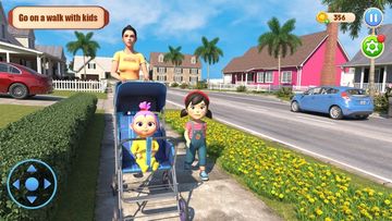 Single Mother Baby Care Games Game Screenshot