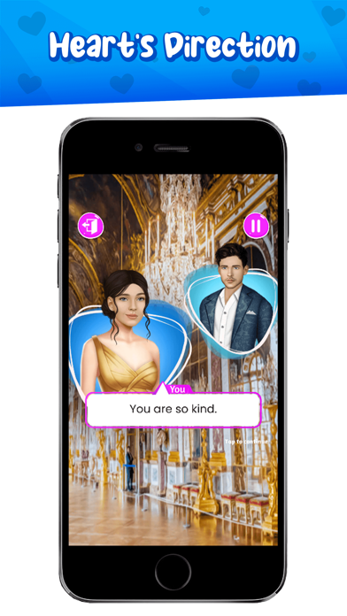 Cuplikan Layar Game Romance Stories