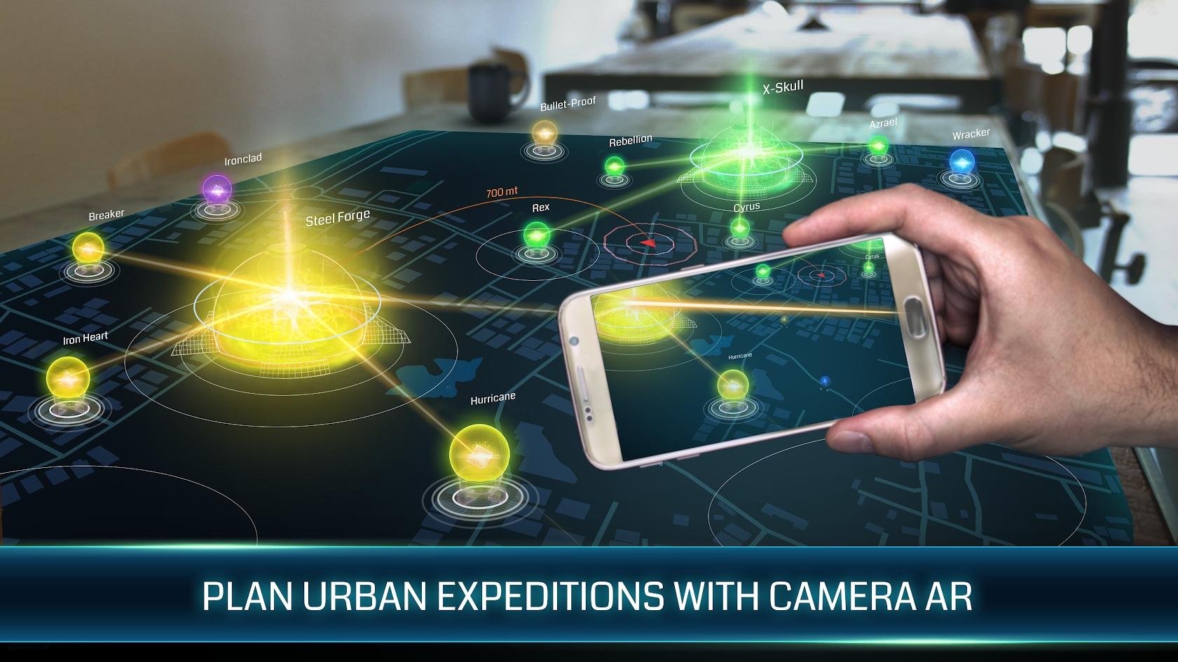 Delta T Augmented Reality MMO Game Screenshot