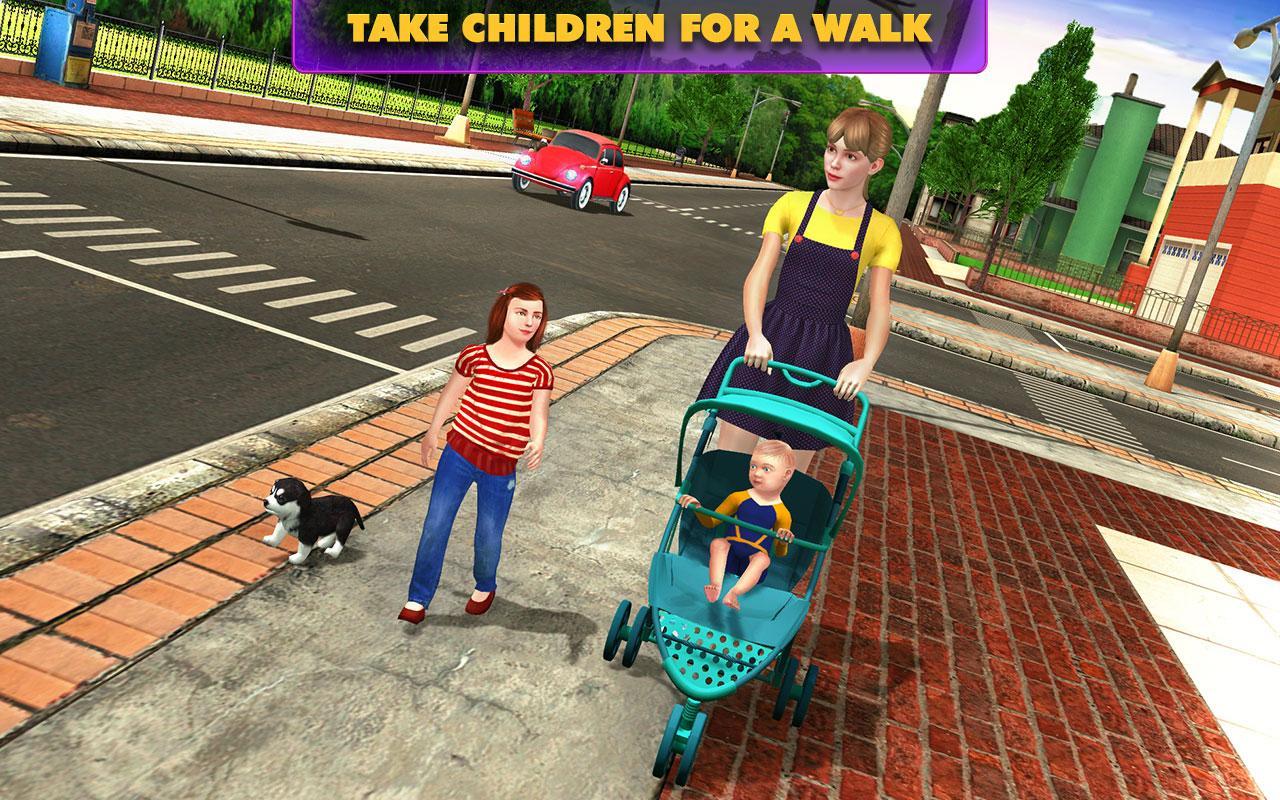 Captura de Tela do Jogo Nanny - Best Babysitter Game