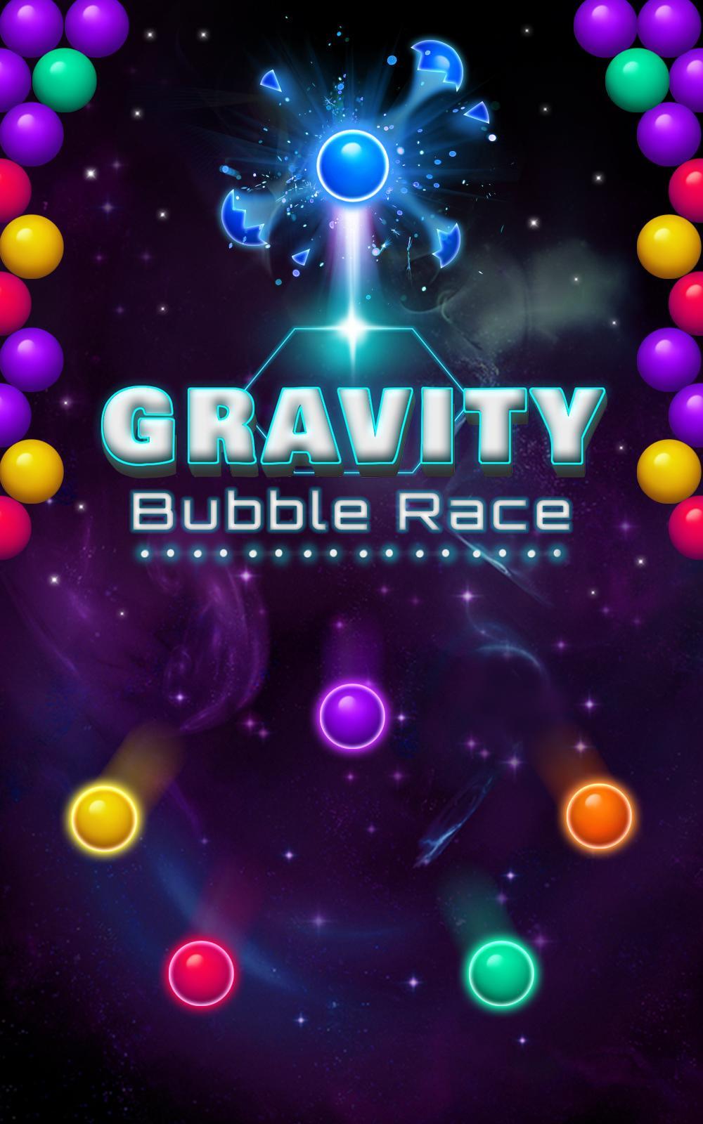 Screenshot of Gravity Bubble Race