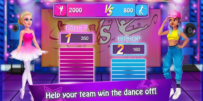 Screenshot of Dance War - Ballet vs Hiphop