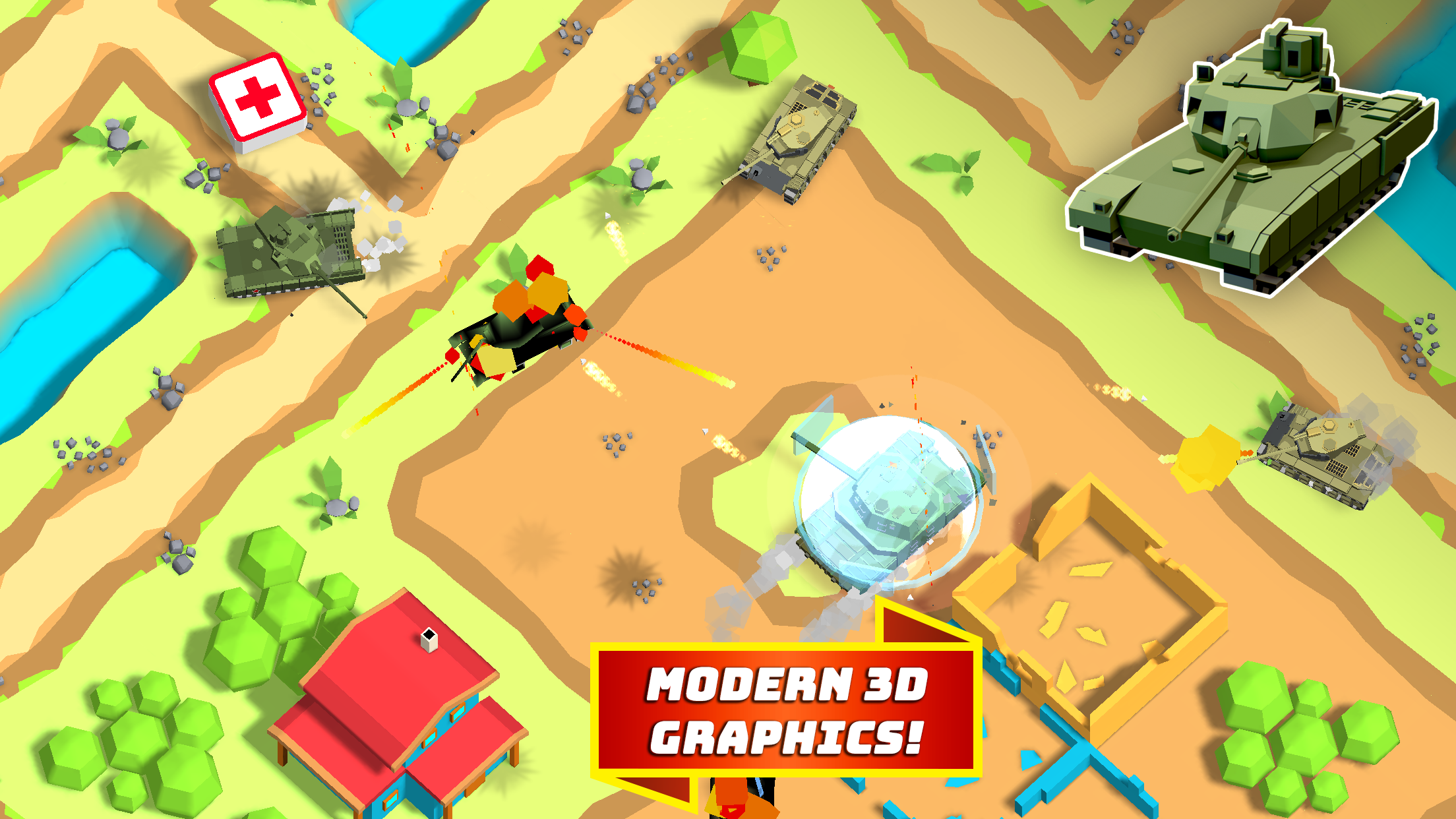 Tanks.io Game Screenshot