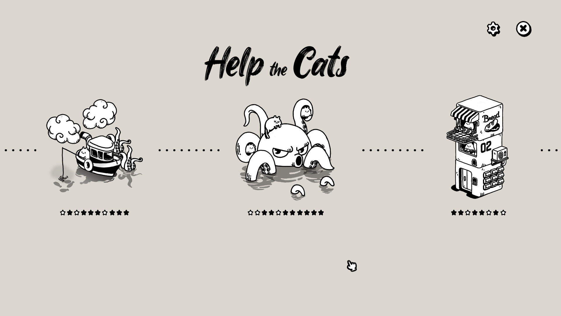 Help the Cats遊戲截圖