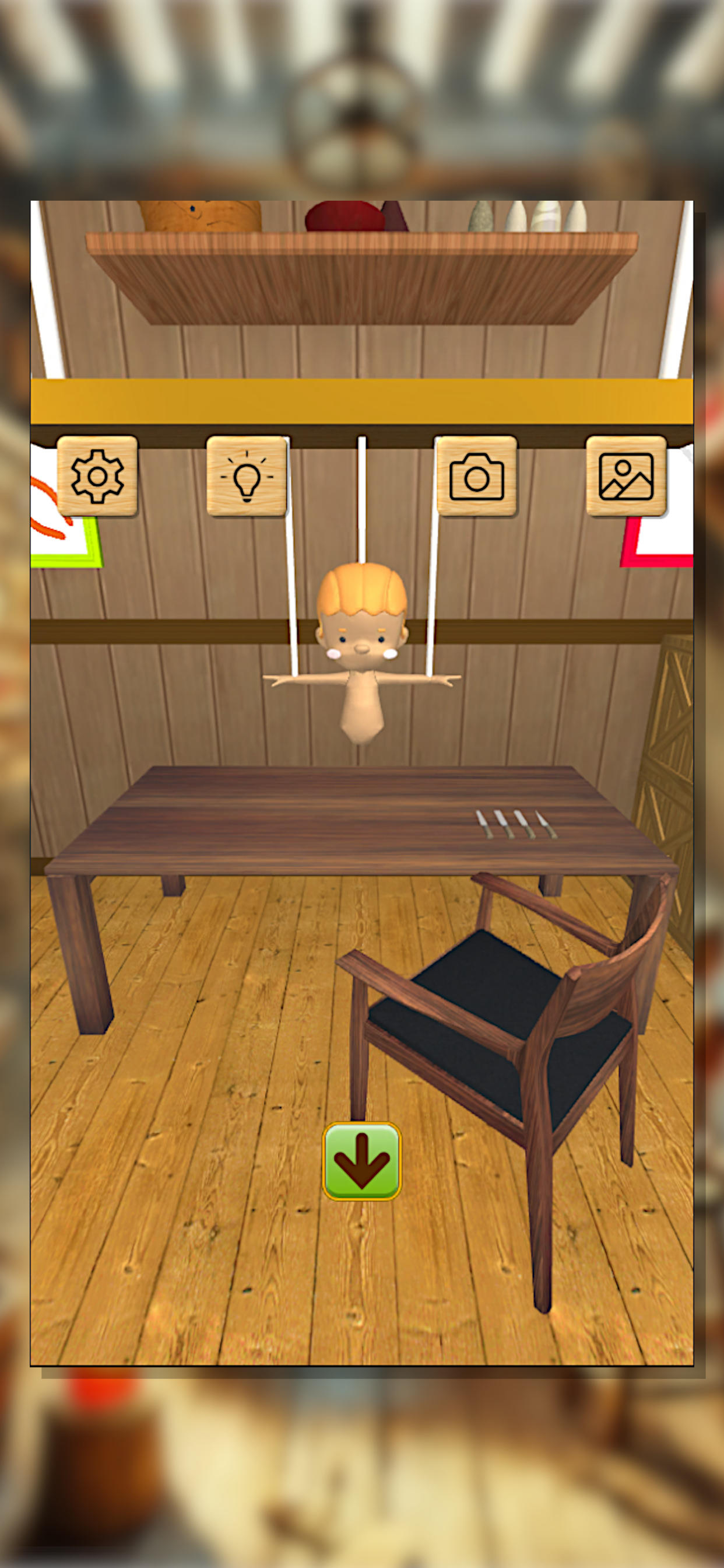 Escape Pinocchio&WhiteHorse Game Screenshot