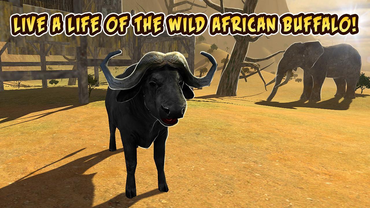 Captura de Tela do Jogo Buffalo Sim: Bull Wild Life