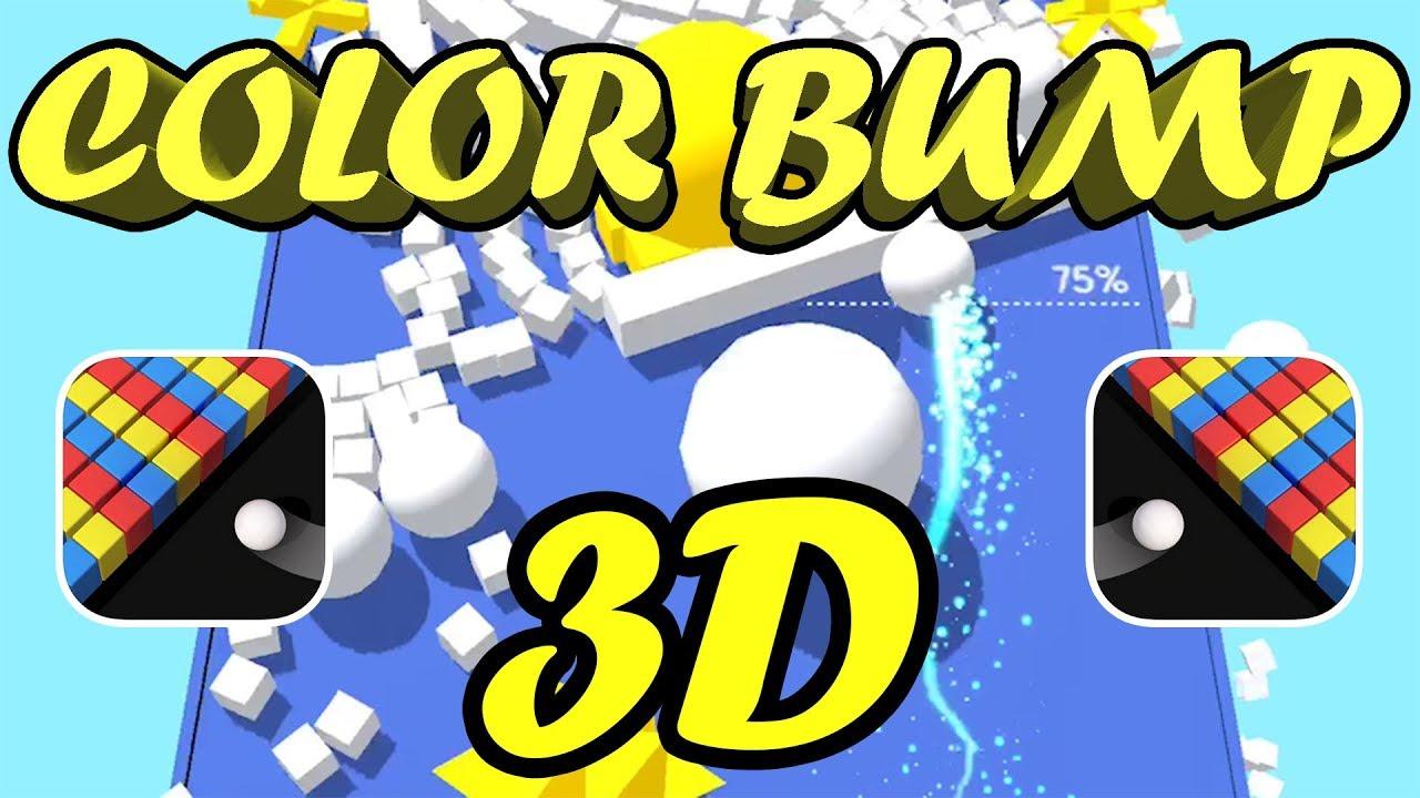 Captura de Tela do Vídeo de Color Bump 3D: jogo ASMR