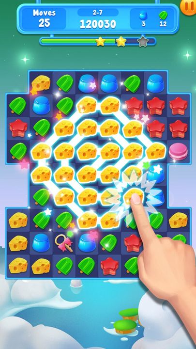 Cake Splash Game Screenshot