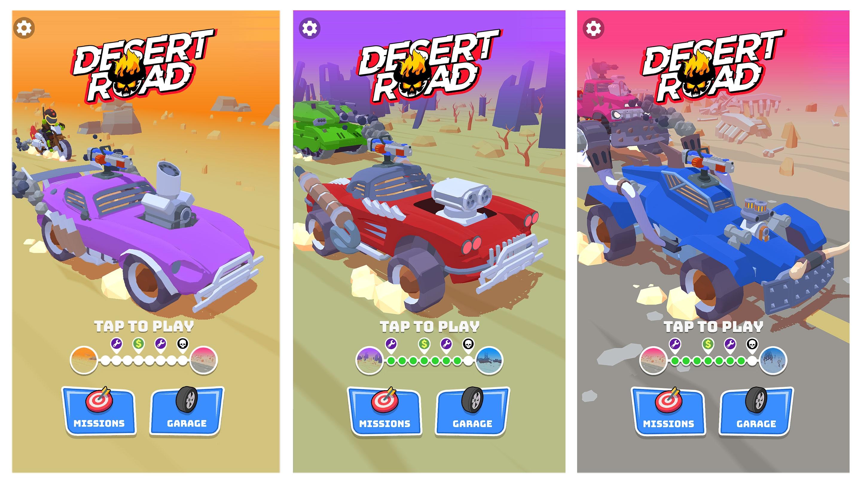 Screenshot of Survivor In Rage Road