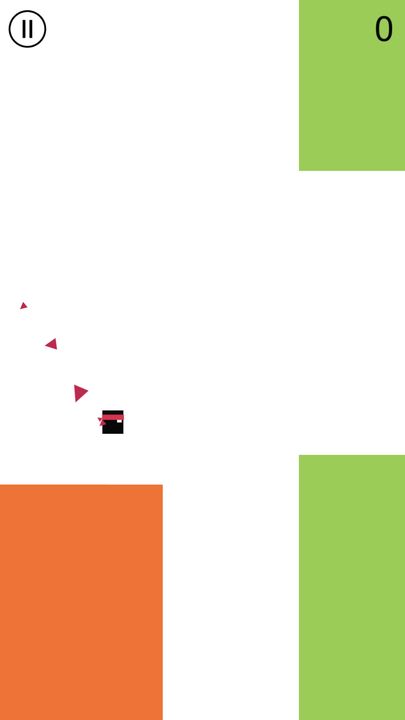 Cube Ninja Jumper Game Screenshot