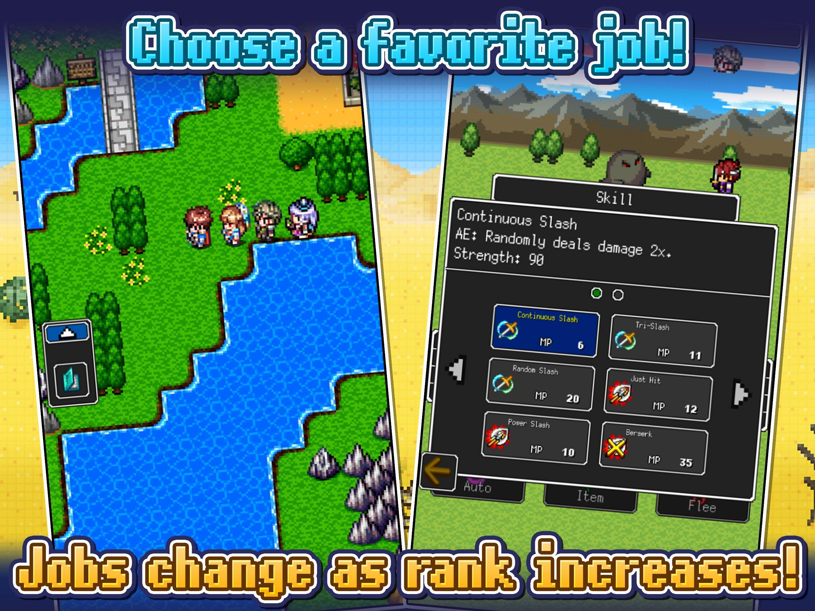 RPG Dragon Lapis Game Screenshot