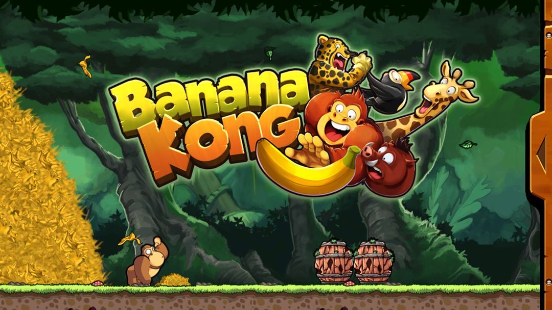 Banana Kong 게임 스크린 샷