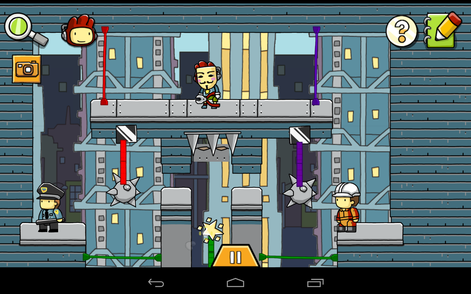Scribblenauts Remix Game Screenshot