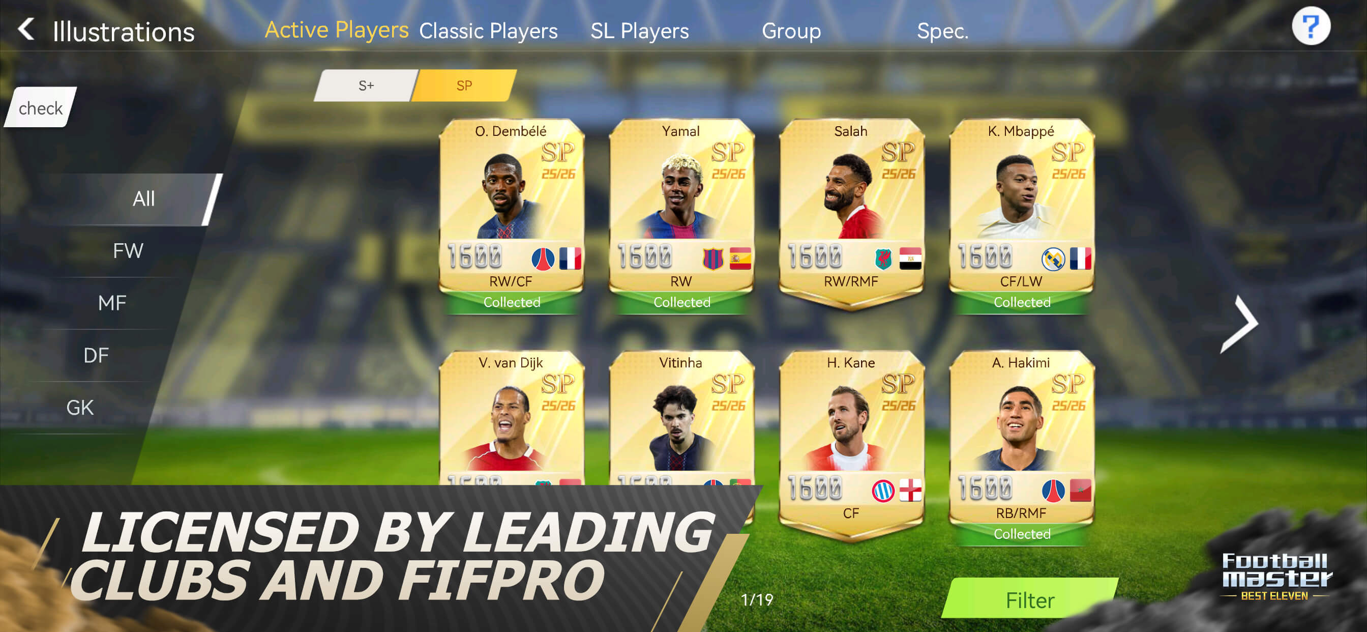 Cuplikan Layar Game Football Master