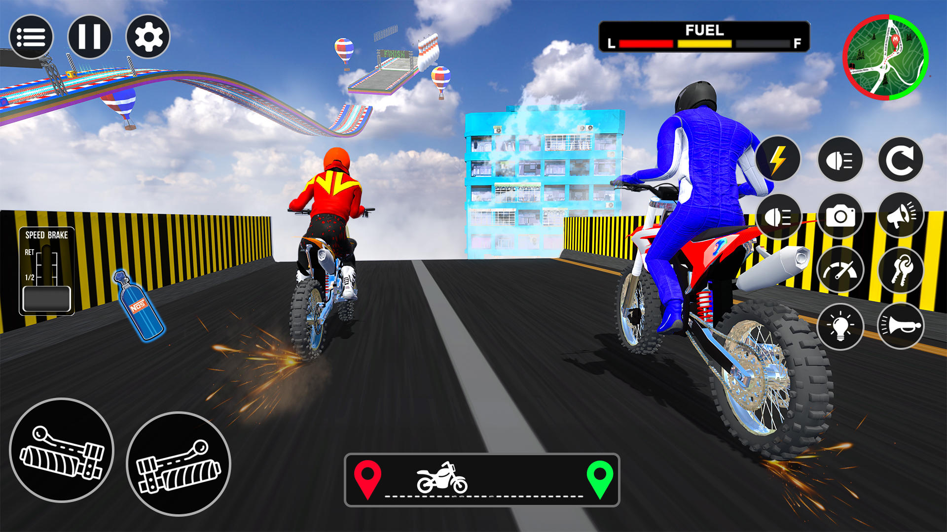Motox3 Bike Racer Simulation screenshot game