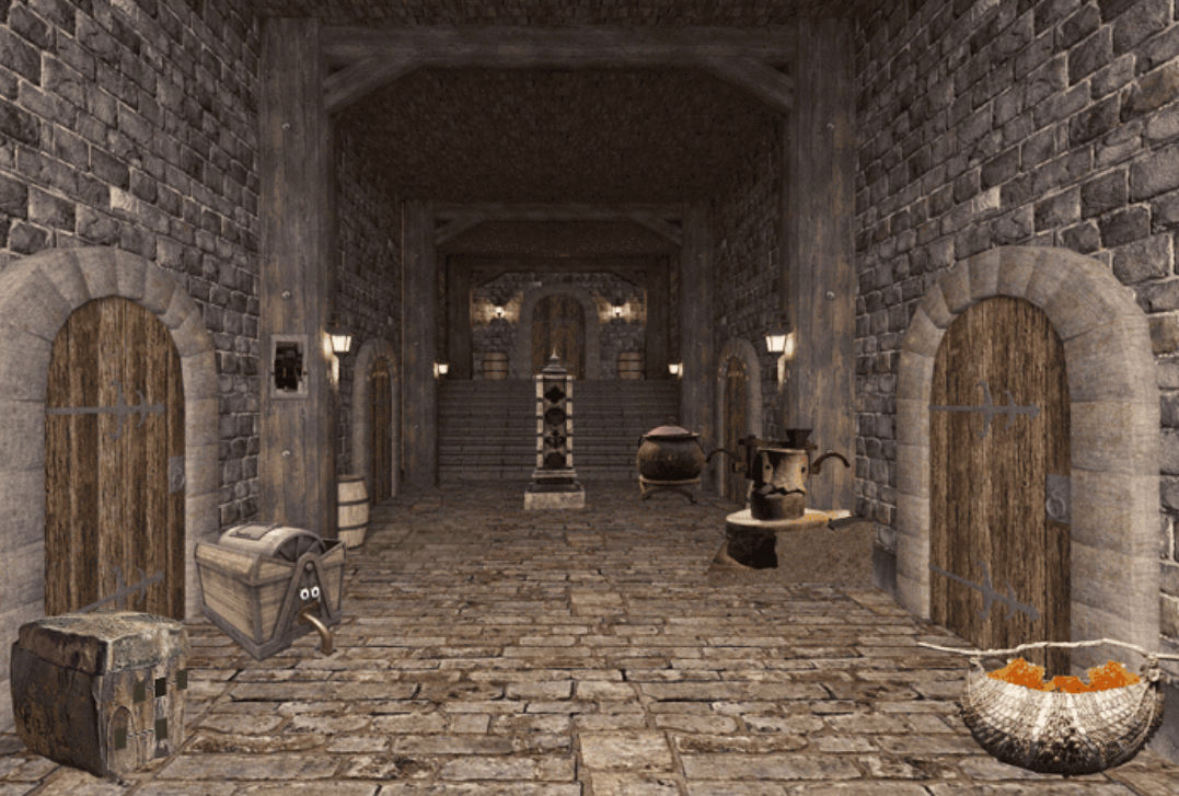 Escape Game - Mystery Underground Fortress 게임 스크린 샷