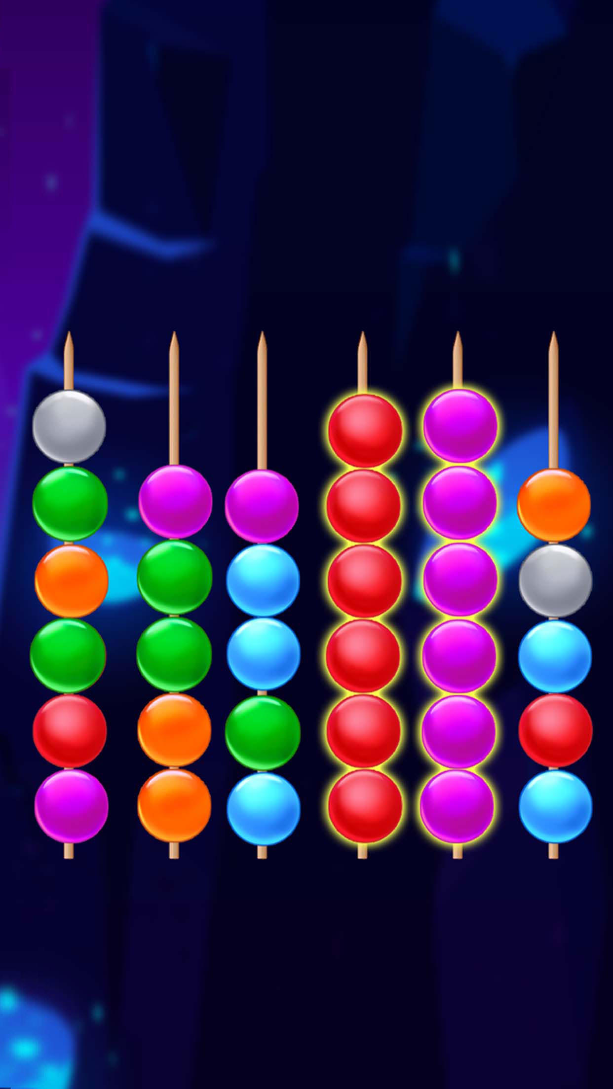 Ball Sort Taiga - The Forest Game Screenshot
