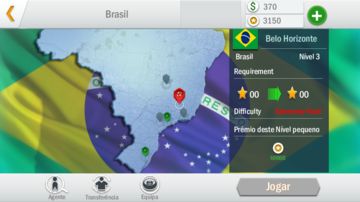 Captura de Tela do Jogo Soccer Shootout