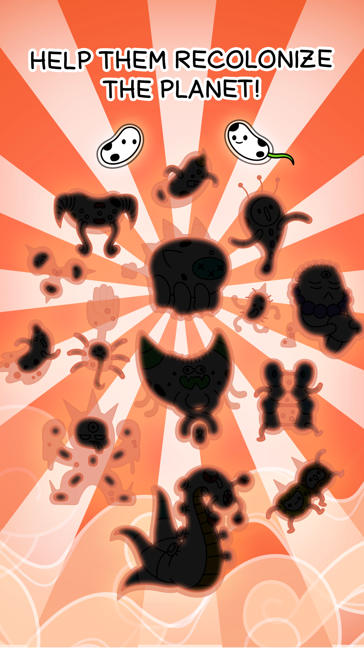 Скриншот игры Bacteria Evolution: Idle Merge